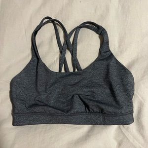 Heather Grey lululemon Energy Bra
